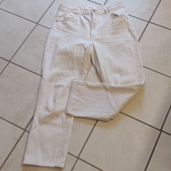 Rolla's High Rise Straight Jeans in Vintage White size 31 - Picture 2 of 12
